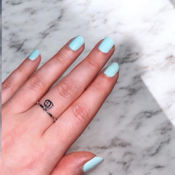 GUCCI 18K White Gold Interlocking G Ring – BRAND NEW - 100% Authentic - Picture 4 of 15